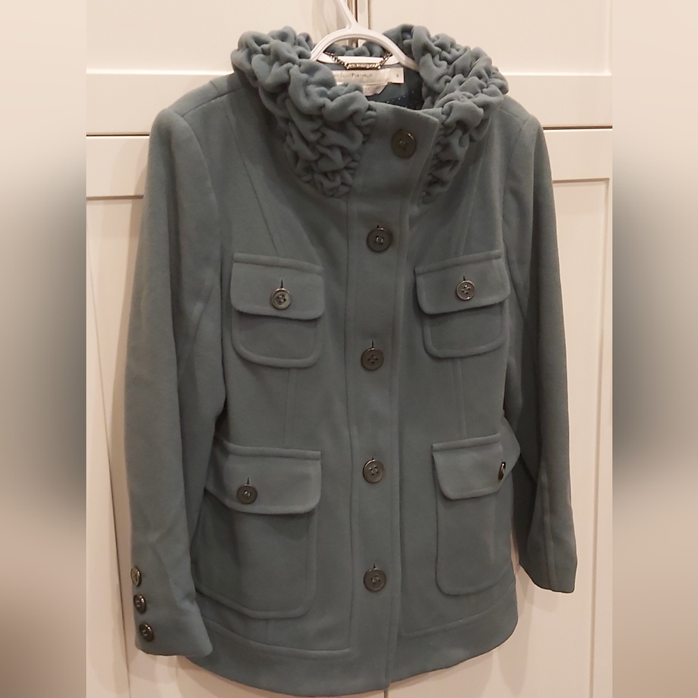 Perry Ellis- Portfolio wool peacoat